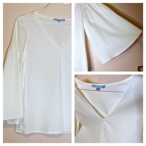 Antonio Melani  Blouse Size XS White color - Picture 2 of 7